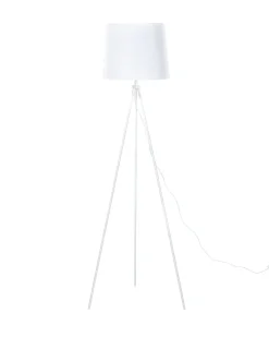 Discount Beliani Lampada da pavimento SAMBRA Metallo Bianco