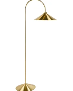 Discount Beliani Lampada da pavimento SAVEGRE Metallo Oro