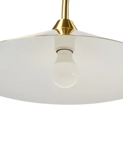 Discount Beliani Lampada da pavimento SAVEGRE Metallo Oro
