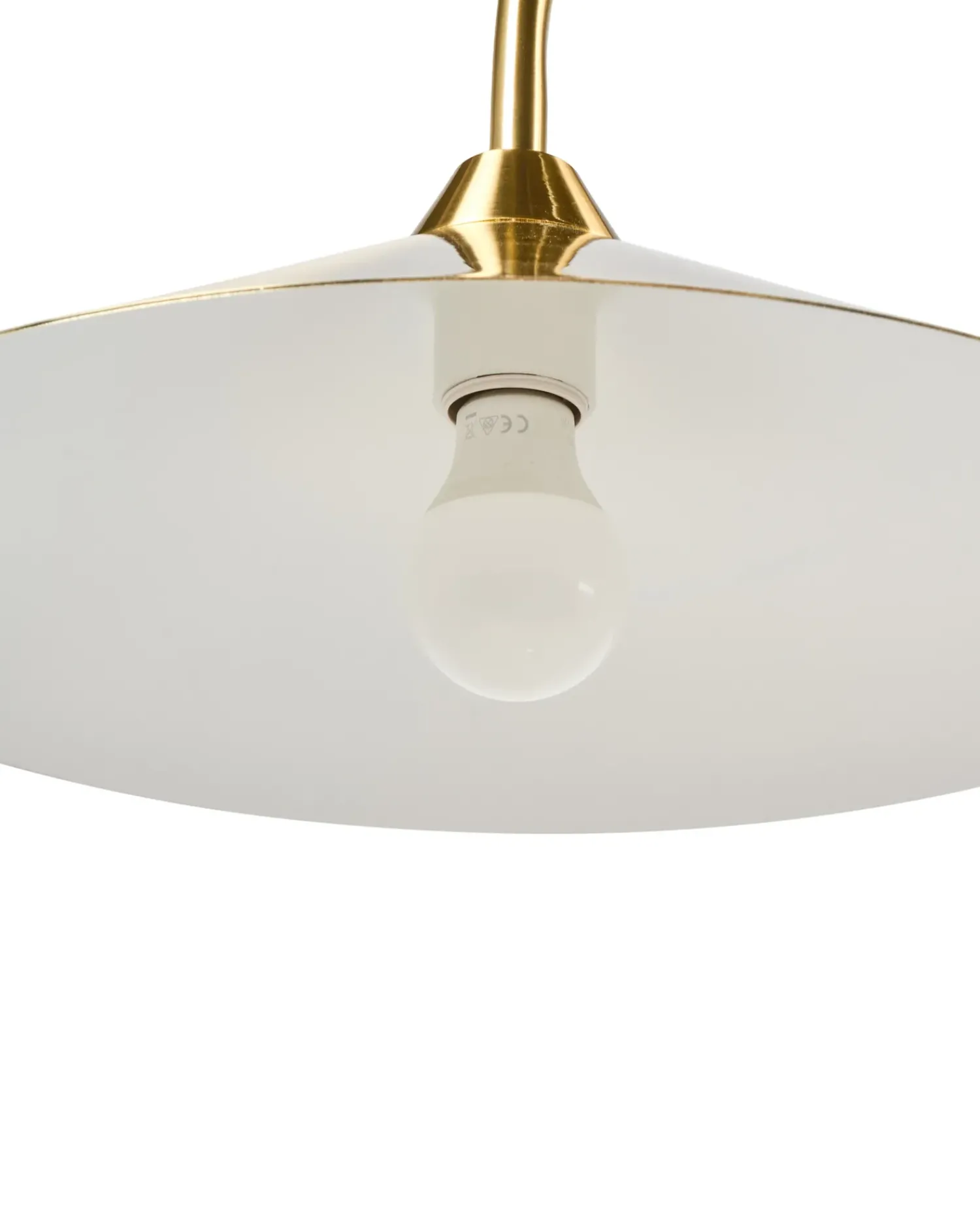 Discount Beliani Lampada da pavimento SAVEGRE Metallo Oro