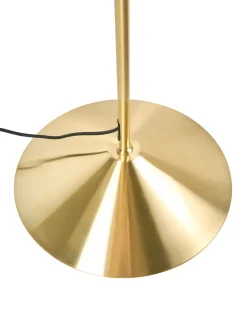 Discount Beliani Lampada da pavimento SAVEGRE Metallo Oro
