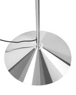 New Beliani Lampada da pavimento SAVEGRE Metallo Argento