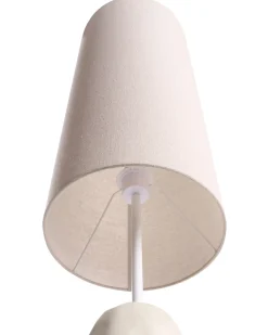 Discount Beliani Lampada da pavimento SELB Ceramica chiaro Beige