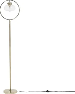 Best Beliani Lampada da pavimento SEVERN Metallo Oro