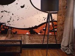 Clearance Beliani Lampada da pavimento STILETTO Metallo Nero
