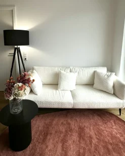 Clearance Beliani Lampada da pavimento STILETTO Metallo Nero