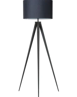 Clearance Beliani Lampada da pavimento STILETTO Metallo Nero