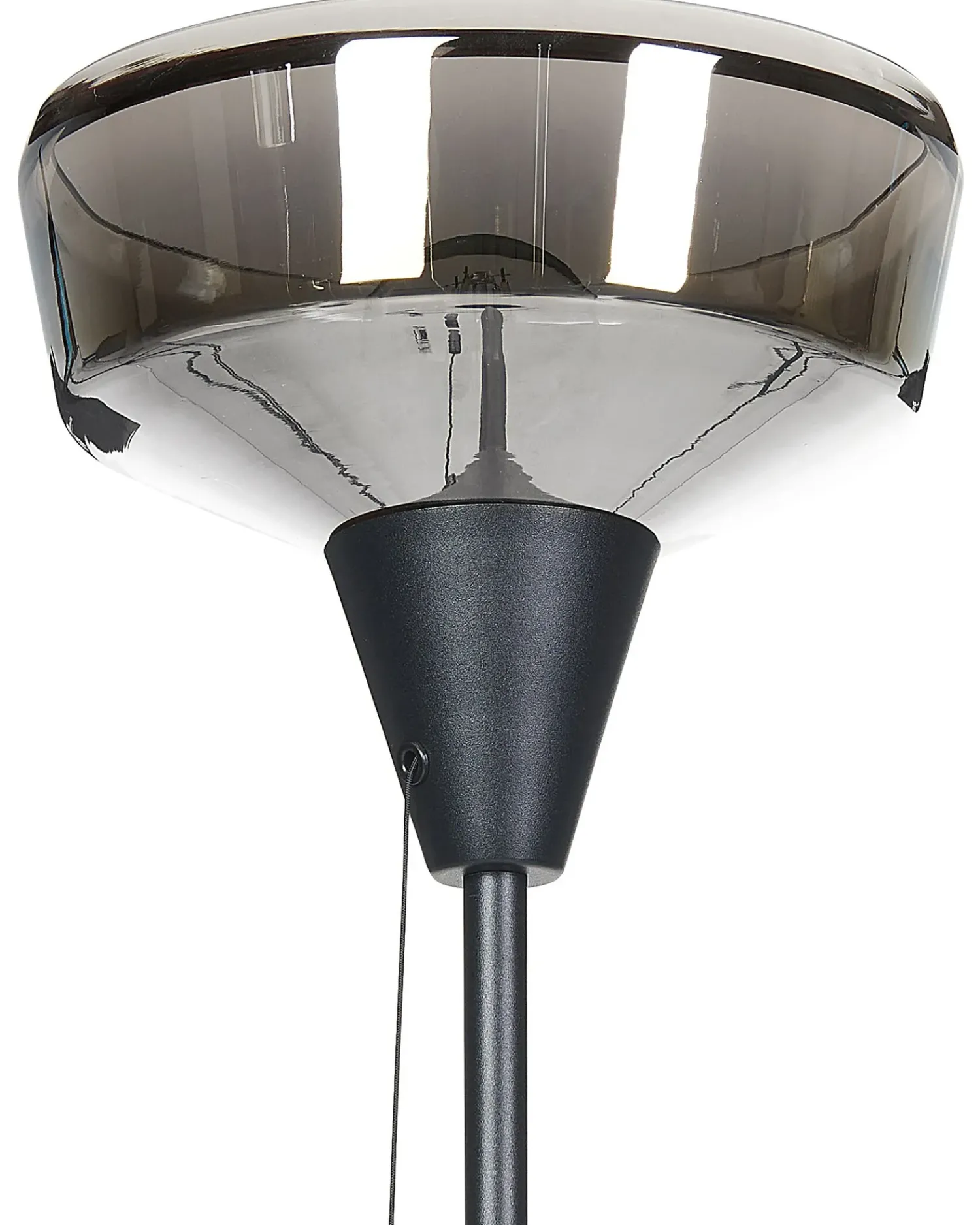 Sale Beliani Lampada da pavimento TALPARO Metallo Argento Argento Nero
