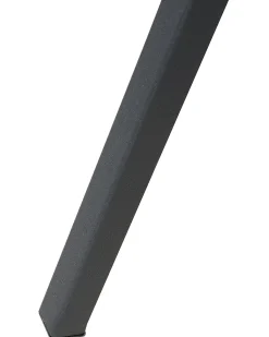Beliani THAMES Metallo Oro Oro Nero