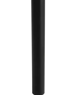 Sale Beliani Lampada da pavimento THAMES Metallo Nero Oro Nero