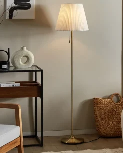 Outlet Beliani TORYSA Metallo Ottone Bianco Ottone