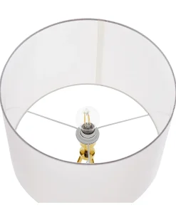 Online Beliani Lampada da pavimento VISTULA Metallo Oro Bianco Oro