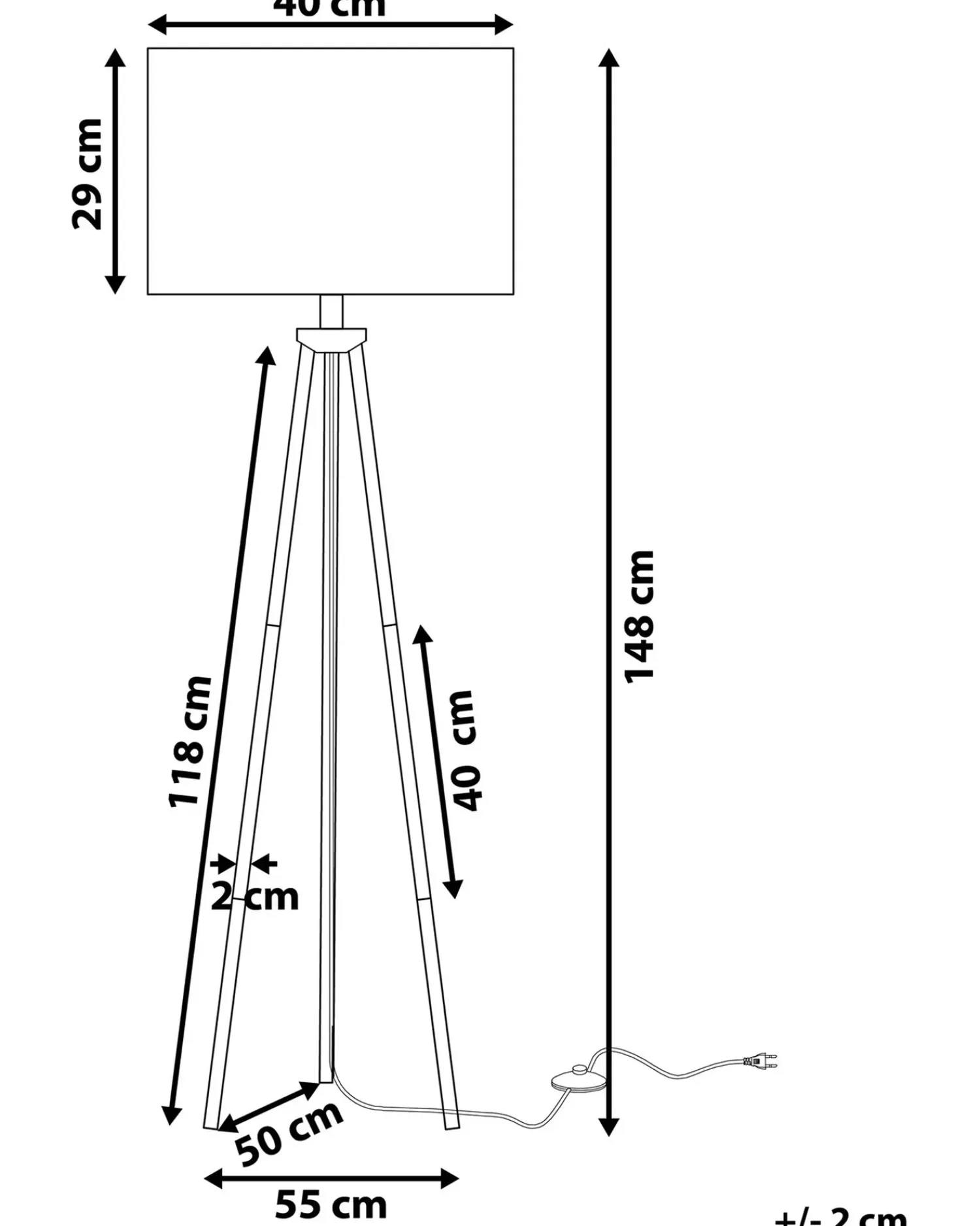 Sale Beliani Lampada da pavimento VISTULA Metallo Argento Bianco Argento