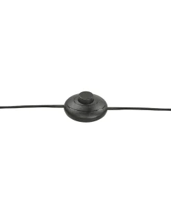 Discount Beliani Lampada da pavimento YABUS Metallo Nero Rame Nero