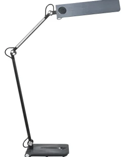 Beliani Lampada da scrivania a LED AQUILA con dimmer Grigio