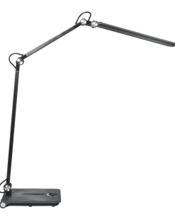 Beliani Lampada da scrivania a LED AQUILA con dimmer Grigio