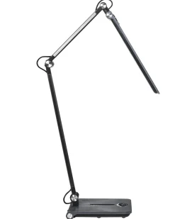 Beliani Lampada da scrivania a LED AQUILA con dimmer Grigio