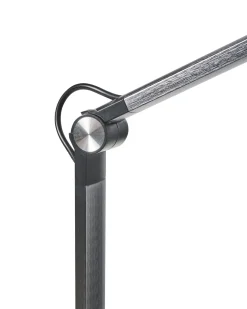 Beliani Lampada da scrivania a LED AQUILA con dimmer Grigio