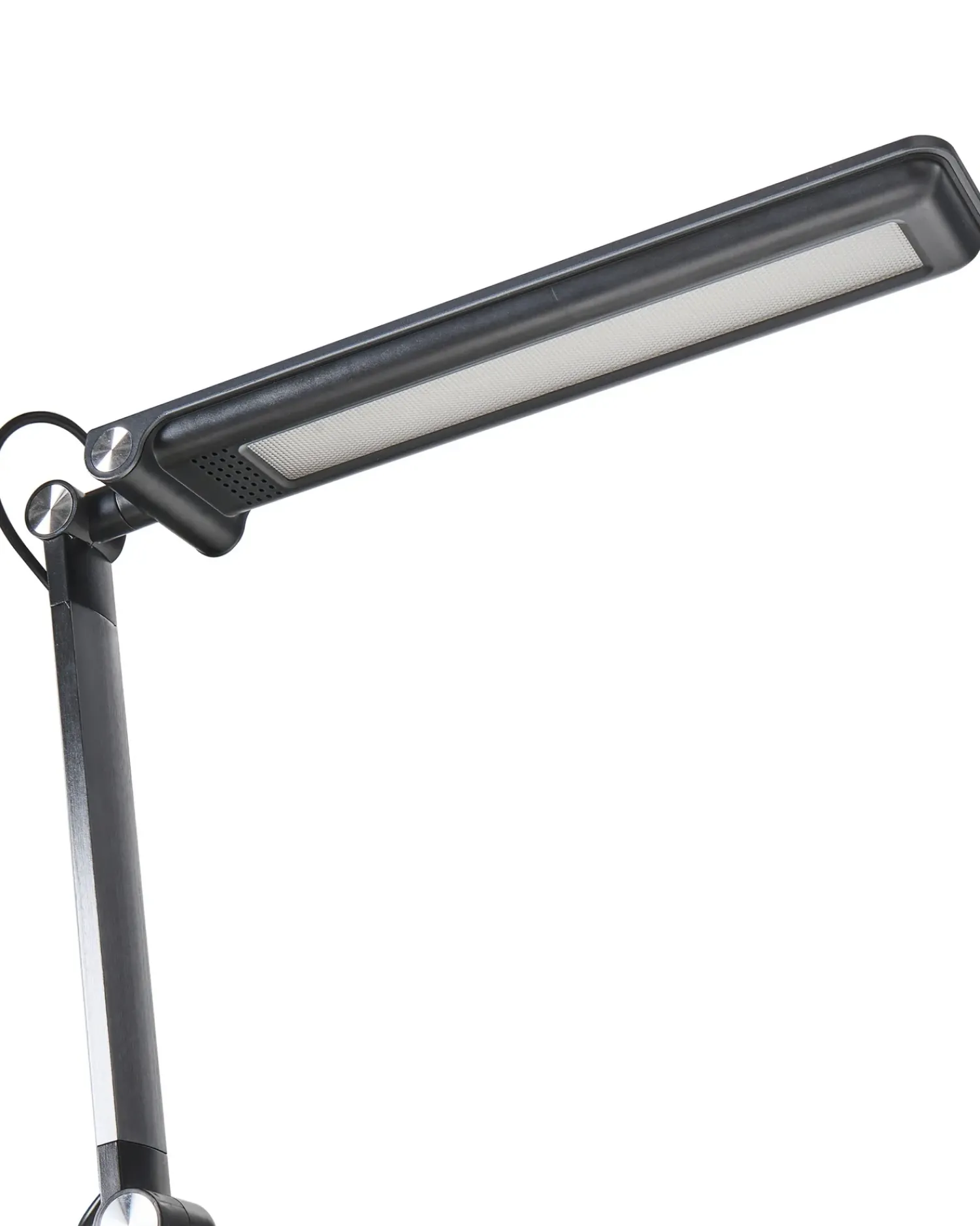 Beliani Lampada da scrivania a LED AQUILA con dimmer Grigio