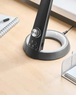 Online Beliani Lampada da scrivania a LED CANOPUS con porta USB Nero