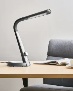 Online Beliani Lampada da scrivania a LED CANOPUS con porta USB Nero