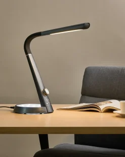 Online Beliani Lampada da scrivania a LED CANOPUS con porta USB Nero