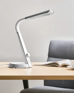 Hot Beliani Lampada da scrivania a LED CANOPUS con porta USB Argento