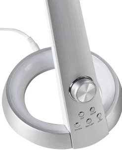 Hot Beliani Lampada da scrivania a LED CANOPUS con porta USB Argento