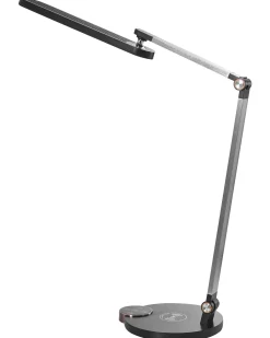 Clearance Beliani Lampada da scrivania a LED CAROY con Caricatore wireless Nero
