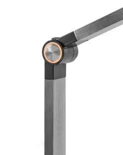 Clearance Beliani Lampada da scrivania a LED CAROY con Caricatore wireless Nero
