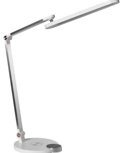 Online Beliani Lampada da scrivania a LED CAROY con Caricatore wireless Bianco