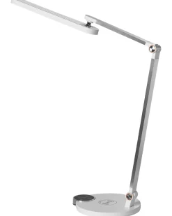 Online Beliani Lampada da scrivania a LED CAROY con Caricatore wireless Bianco