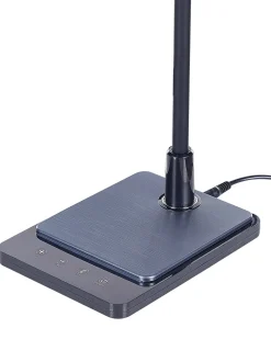 New Beliani Lampada da scrivania a LED CENTAURUS con dimmer Metallo Nero