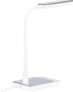Outlet Beliani Lampada da scrivania a LED CENTAURUS con dimmer Metallo Bianco