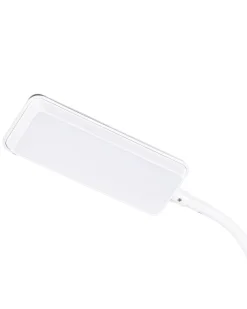 Outlet Beliani Lampada da scrivania a LED CENTAURUS con dimmer Metallo Bianco