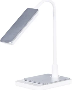 Outlet Beliani Lampada da scrivania a LED CENTAURUS con dimmer Metallo Bianco