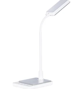 Outlet Beliani Lampada da scrivania a LED CENTAURUS con dimmer Metallo Bianco