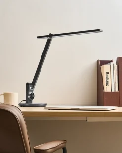 Online Beliani Lampada da scrivania a LED CETUS con dimmer Grigio