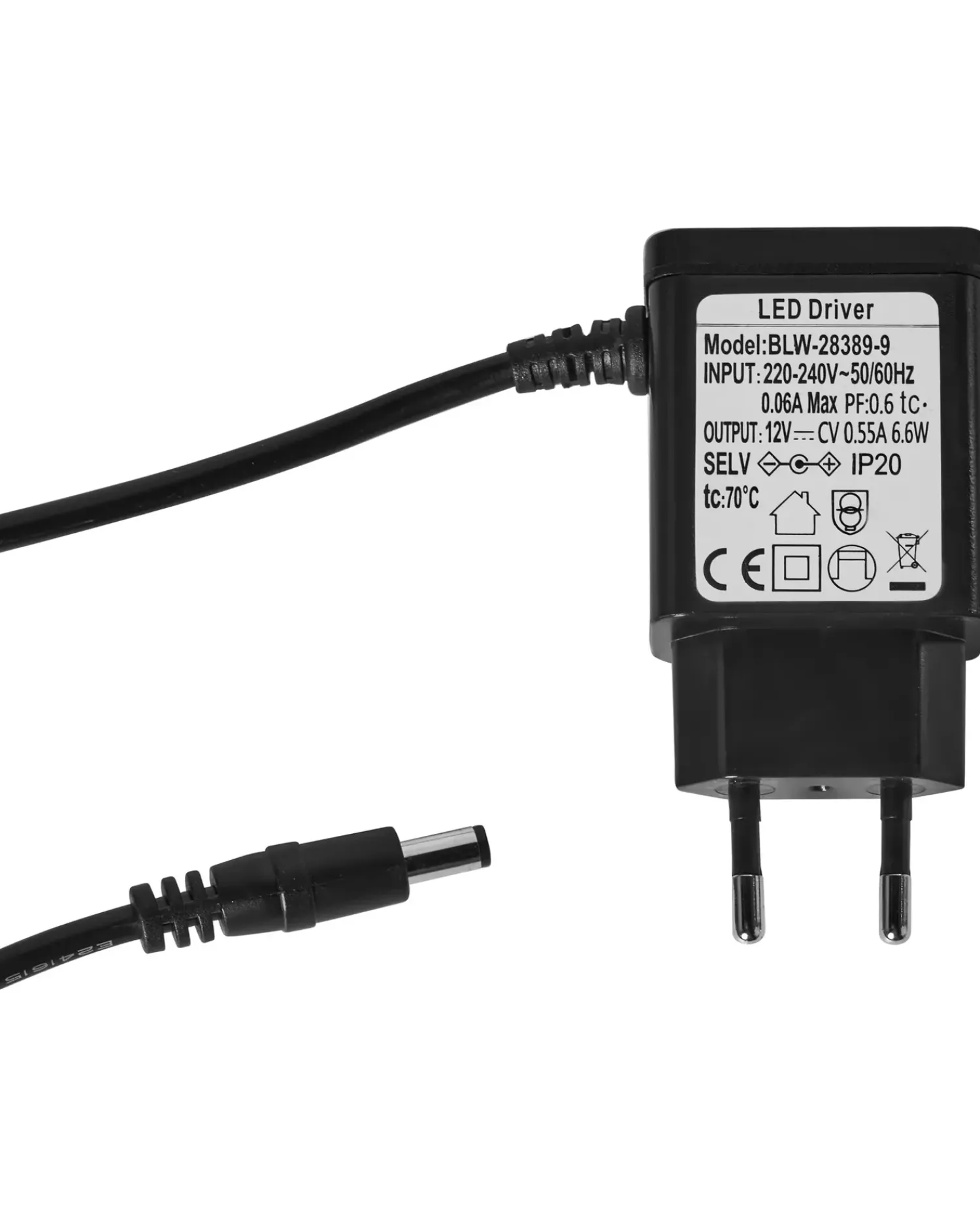 New Beliani Lampada da scrivania a LED CETUS con dimmer Argento