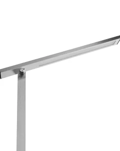New Beliani Lampada da scrivania a LED CETUS con dimmer Argento