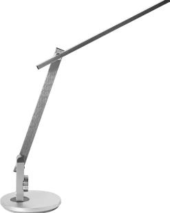 New Beliani Lampada da scrivania a LED CETUS con dimmer Argento