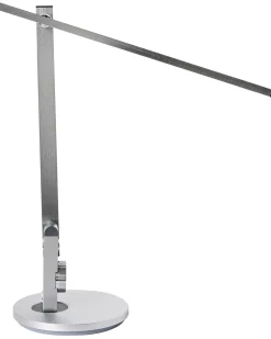 New Beliani Lampada da scrivania a LED CETUS con dimmer Argento