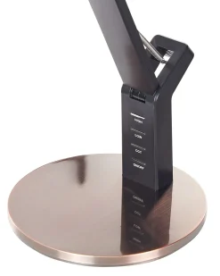 Hot Beliani Lampada da scrivania a LED CHAMAELEON con dimmer Metallo Rame