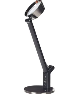 Sale Beliani Lampada da scrivania a LED CHAMAELEON con porta USB Metallo Ottone