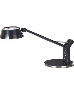 Sale Beliani Lampada da scrivania a LED CHAMAELEON con porta USB Metallo Ottone