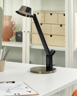 Sale Beliani Lampada da scrivania a LED CHAMAELEON con porta USB Metallo Ottone