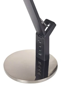 Sale Beliani Lampada da scrivania a LED CHAMAELEON con porta USB Metallo Ottone