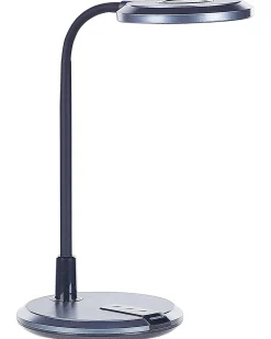 Best Beliani Lampada da scrivania a LED COLUMBA Regolabile Metallo Nero Argento Nero