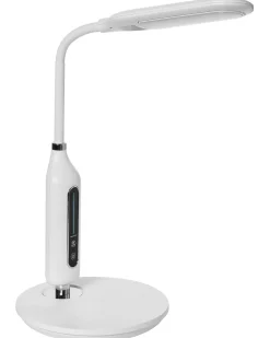 Best Beliani Lampada da scrivania a LED CYGNUS con dimmer Metallo Bianco