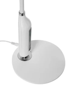 Best Beliani Lampada da scrivania a LED CYGNUS con dimmer Metallo Bianco